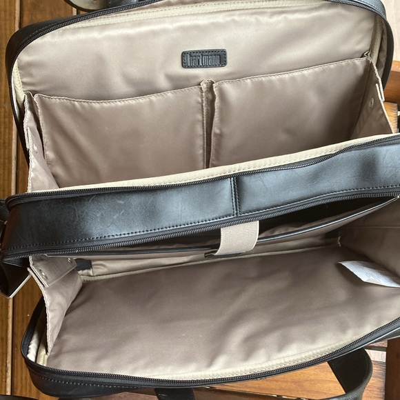 Hartmann Heritage Double Compartment Business Case Black - Picture 8 of 14